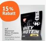 Whey Protein Pulver im Angebot bei tegut in Augsburg Whey Protein Pulver Angebote von Mammut bei tegut Augsburg