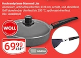 Hochrandpfanne Diamond Lite im Angebot bei GLOBUS in Hoyerswerda Hochrandpfanne Diamond Lite Angebote von WOLL bei GLOBUS Hoyerswerda für 69,99 €