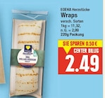 Wraps von EDEKA Herzstücke im aktuellen E center Prospekt für 2,49 €