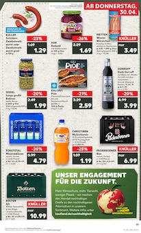 Vodka im Kaufland Prospekt "KNÜLLER" mit 67 Seiten (Krefeld)