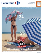 Prospectus Carrefour à Francheville, "Spécial bain", 22 pages de promos valables du 28/05/2024 au 17/06/2024