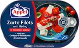 Zarte Filets vom Hering im Angebot bei REWE in Düsseldorf Zarte Filets vom Hering Angebote von Appel bei REWE Düsseldorf