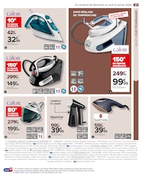 Prix et réduction Centrale Vapeur dans le prospectus Carrefour en cours Offre Centrale Vapeur dans le catalogue Carrefour du moment à la page 29