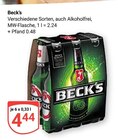 Aktuelle Becks Angebote bei GLOBUS in Saarbrücken Aktuelles Beck's Angebot bei GLOBUS in Saarbrücken ab 4,44 €