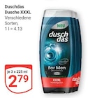 Dusche XXXL im Angebot bei GLOBUS in Oberhausen Dusche XXXL Angebote von duschdas bei GLOBUS Oberhausen für 2,79 €