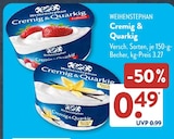 Cremig & Quarkig im Angebot bei ALDI SÜD in Bergisch Gladbach Cremig & Quarkig Angebote von Weihenstephan bei ALDI SÜD Bergisch Gladbach für 0,49 €