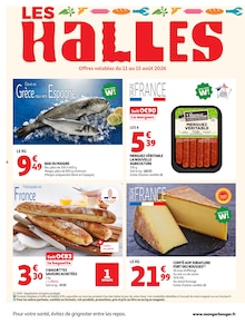Promotion Comté dans le prospectus Auchan Hypermarché, valable du 11/08/2026 au 23/08/2026 Promo Comté dans le catalogue Auchan Hypermarché du moment à la page 6