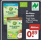 Bio-Kokosnussmilch Fettreduziert im ALDI SÜD Prospekt Bio-Kokosnussmilch Fettreduziert von Bio im aktuellen ALDI SÜD Prospekt für 0,89 €