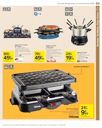 Offre Appareil Raclette dans le catalogue Carrefour du moment à la page 29