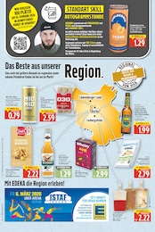 E center Bier im Prospekt 