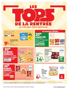 Catalogue Auchan Supermarché de la semaine 36, "LES TOPS DE LA RENTRÉE", page 2, 01/09/2026 - 12/09/2026 Prospectus Auchan Supermarché en cours, "LES TOPS DE LA RENTRÉE", page 2 sur 28
