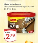 Instantsauce Angebote von Maggi bei GLOBUS Amberg für 2,79 €