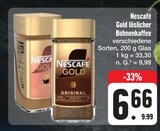 Gold löslicher Bohnenkaffee Angebote von Nescafé bei E center Schwabach für 6,66 €