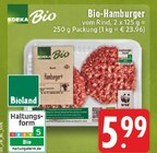Bio-Hamburger vom Rind bei EDEKA im  Prospekt für 5,99 €