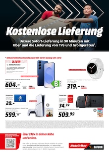 Samsung Galaxy S10 Angebot im aktuellen MediaMarkt Saturn Prospekt auf Seite 12