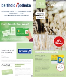 Apotheken Prospekt von LINDA Premiumapotheke Baden-Baden LINDA Premiumapotheke Prospekt: "Aktuelle Angebote", 3 Seiten, 01.02.2026 - 28.02.2026