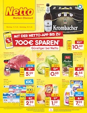 Aktueller Netto Marken-Discount Prospekt mit Schweinefleisch, "Aktuelle Angebote", Seite 1