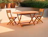 Promo Chaise de jardin acacia à 29,99 € dans le catalogue Maxi Bazar à Herblay