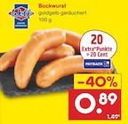 Netto Marken-Discount Furth im Wald - Bockwurst Angebot im Prospekt Bockwurst bei Netto Marken-Discount im Furth im Wald Prospekt für 0,89 €