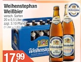 Weißbier von Weihenstephan im aktuellen Getränke City Prospekt für 17,99 €