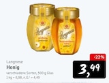 Honig von Langnese im aktuellen Konsum Prospekt für 3,49 €