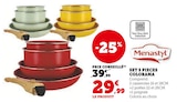 Set 5 pièces Colorama - Menastyl en promo chez Hyper U Colmar à 29,99 €