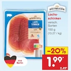 Lachsschinken von Hofmaier für 1,99 € bei Netto Marken-Discount im Angebot Lachsschinken von Hofmaier im aktuellen Netto Marken-Discount Prospekt