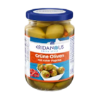 Grüne Oliven mit roter Paprika Angebote von Eridanous bei Lidl Oberhausen für 1,99 €