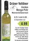E center Spenge - Grüner Veltliner trocken Angebot im Prospekt Grüner Veltliner trocken bei E center im Spenge Prospekt für 4,99 €