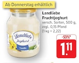 Aktuelles Fruchtjoghurt Angebot bei EDEKA in Koblenz ab 1,11 €