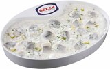 Heringsfilethappen, Dillspitzen und Gewürzgurken in Joghurt und Sahne im Angebot bei EDEKA in Münster Heringsfilethappen, Dillspitzen und Gewürzgurken in Joghurt und Sahne Angebote von Beeck bei EDEKA Münster für 0,89 €