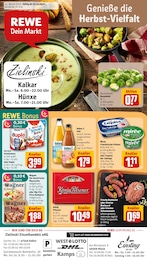 REWE Prospekt für Hünxe mit 34 Seiten REWE Prospekt "Dein Markt" für Hünxe, 34 Seiten, 20.10.2025 - 25.10.2025