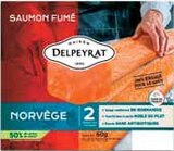 Saumon fumé norvège - DELPEYRAT - Intermarché à Argenteuil Saumon fumé norvège - DELPEYRAT en promo chez Intermarché Argenteuil à 1,25 €