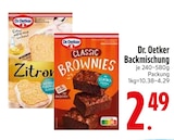 Brownie im EDEKA Prospekt Zitronen Backmischung von Dr. Oetker im aktuellen EDEKA Prospekt für 2,49 €