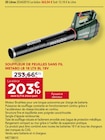 Gedimat Villemomble - Promo Souffleur de feuilles sans fil metabo lb 18 ltx bl 18v Promo Souffleur de feuilles sans fil metabo lb 18 ltx bl 18v à 203,10 € dans le catalogue Gedimat à Villemomble
