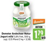 Jogurt mild im Angebot bei E center in Lahr Jogurt mild Angebote von Andechser Natur bei E center Lahr für 1,79 €