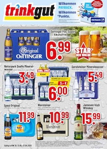Aktueller Trinkgut Prospekt (Altrich, 8 Seiten zum blättern Trinkgut Prospekt Aktuelle Angebote mit 8 Seiten