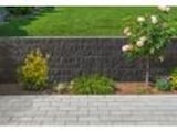 WUNDERWERK MALIBU Gartenmauer Endelement, 3-seitig gebrochen anthrazit 300 x 150 x 120 mm von  im aktuellen bauwelt Delmes Heitmann Prospekt für 8,99 €