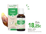 Cassis - HERBALGEM en promo chez NaturéO Cassis - HERBALGEM dans le catalogue NaturéO