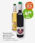 Beerenobstgemeinschaft Bio-Sirup Angebote bei tegut Gießen für 4,99 €