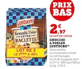 Super U La Madeleine - Promo Gnocchi à poêler Promo Gnocchi à poêler à 2,97 € dans le catalogue Super U à La Madeleine