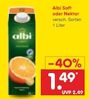 Saft oder Nektar Angebote von Albi bei Netto Marken-Discount Nordhorn für 1,49 €