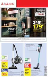Aspirateur Balai en promo dans le catalogue Carrefour à la page 63