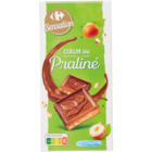 Tablette de Chocolat - CARREFOUR SENSATION en promo chez Carrefour Bourg-en-Bresse à 1,99 €