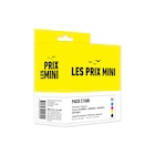 Cartouche compatible Canon PGI-1500 - Pack de 4 - noir, cyan, magenta, jaune - Les prix mini - Les Prix Mini en promo chez Bureau Vallée Cartouche compatible Canon PGI-1500 - Pack de 4 - noir, cyan, magenta, jaune - Les prix mini - Les Prix Mini dans le catalogue Bureau Vallée