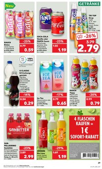 Coca Cola im Kaufland Prospekt "Aktuelle Angebote" mit 56 Seiten (Salzgitter)