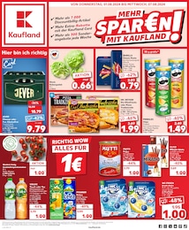 Aktueller Kaufland Supermärkte Prospekt für Braunsbedra: MEHR SPAR€N MIT KAUFLAND! mit 26} Seiten, 01.08.2024 - 07.08.2024