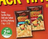 Tortilla Chips im V-Markt Prospekt Tortilla Chips von Fuego im aktuellen V-Markt Prospekt für 2,49 €