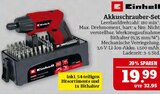 Akkuschrauber-Set Angebote von Einhell bei Marktkauf Coburg für 19,99 €