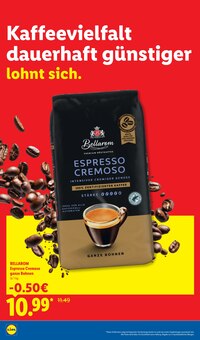 Kaffee im aktuellen Lidl Prospekt (Hilden) Kaffee im Lidl Prospekt "Der PreisfĂĽhrer macht Deutschland dauerhaft gĂĽnstiger!" mit 42 Seiten (Hilden)